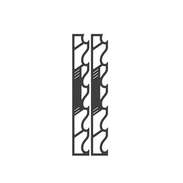 Vinyl Roll Holder - 6 rolls