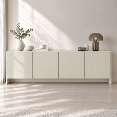 Bone leerlook interieurfolie