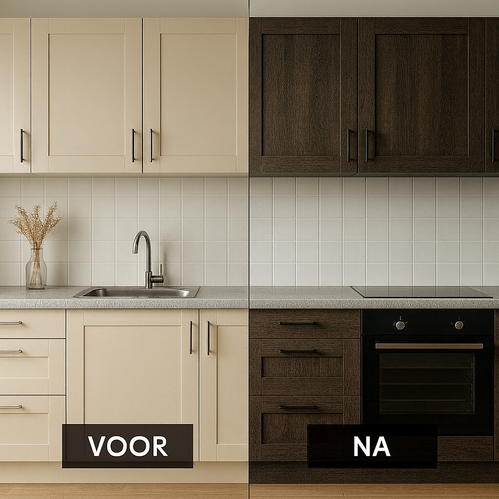 Interieur wrap folie voor keuken & meubels | XWrapshop Nederland & België