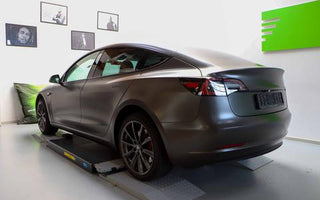 Full wrap Tesla Model 3 - Dark Bassalt