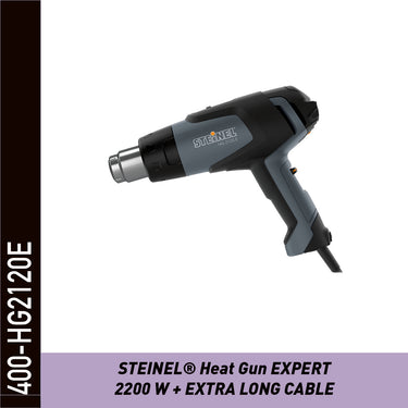 Steinel HG 2120 E Carwrapper Edition heatgun 2200 W met extra lange kabel voor car wrap