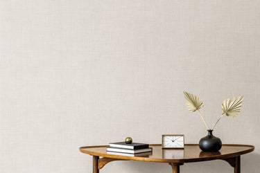 Mini Chevron Beige - 122 cm - efecto textil