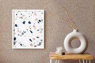 Salmon glitter interieurfolie toegepast in interieur