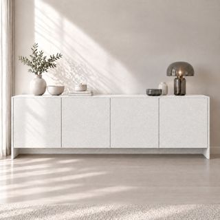 White Disco glitter interieurfolie sfeerbeeld