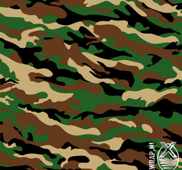 Camouflage Green Brown